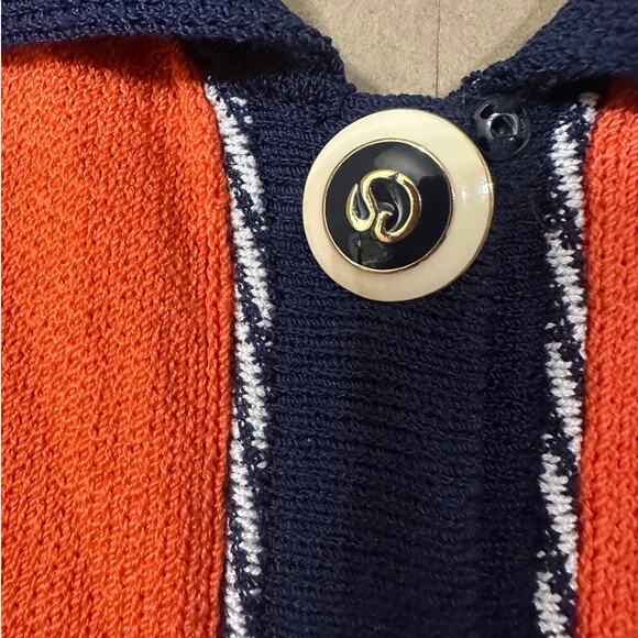 St. John Cardigan Sweater Vintage Button Front - Picture 5 of 7